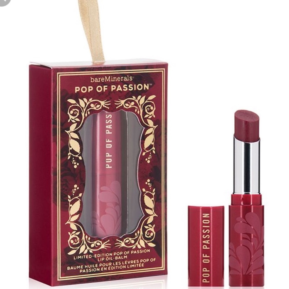 NIB bareMinerals Pop of Passion Lip Oil-Balm - Picture 3 of 3