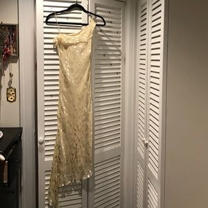 Pale yellow day dress