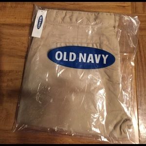Old Navy Khaki pants, girls size 14 plus
