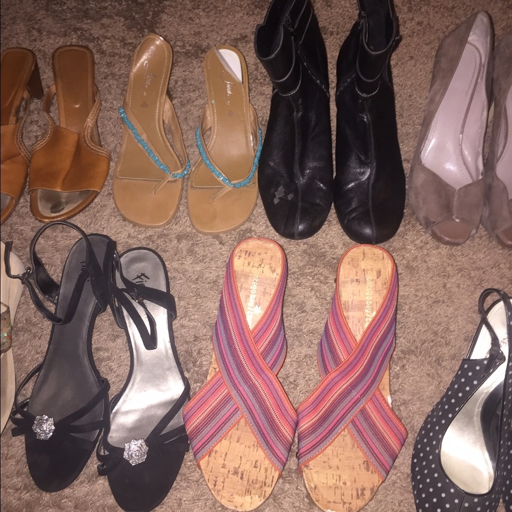 1 HR🔥Lot Sz 11 Women's shoes- Various Designers - Picture 2 of 4