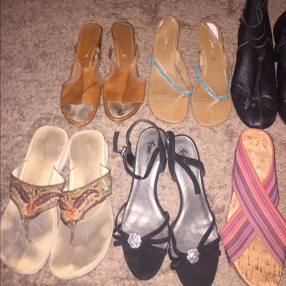 1 HR🔥Lot Sz 11 Women's shoes- Various Designers - Picture 3 of 4