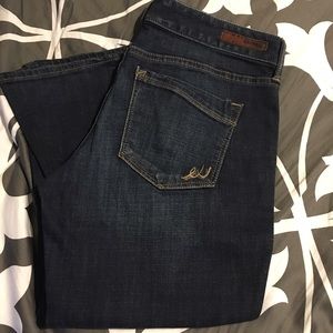 Barely boot cut jeans