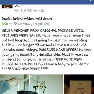 Davids bridal dress