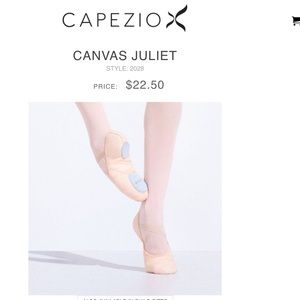 Capezio Canvas Ballet Slippers