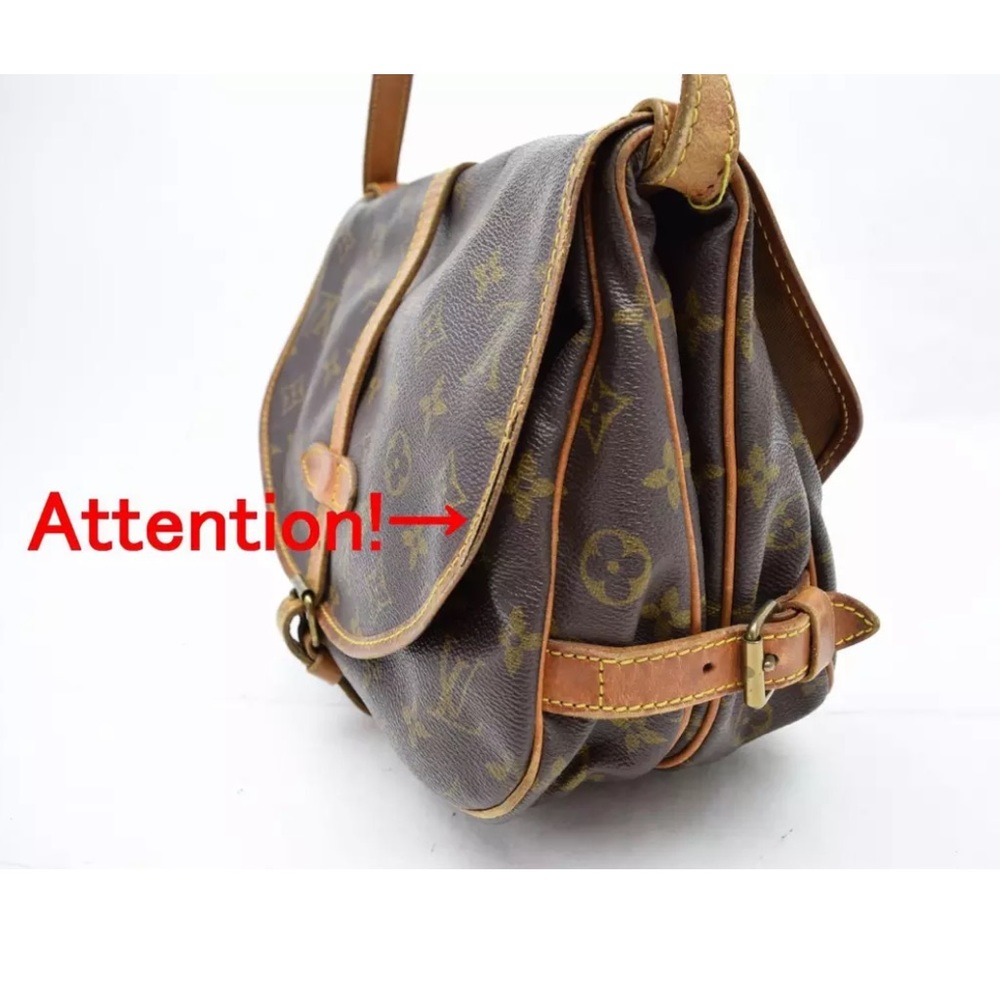 🚨SOLD💕AUTHENTIC Louis Vuitton Saumur 30 Monogram - Picture 3 of 8