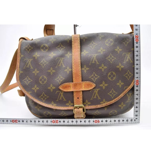 🚨SOLD💕AUTHENTIC Louis Vuitton Saumur 30 Monogram - Picture 2 of 8