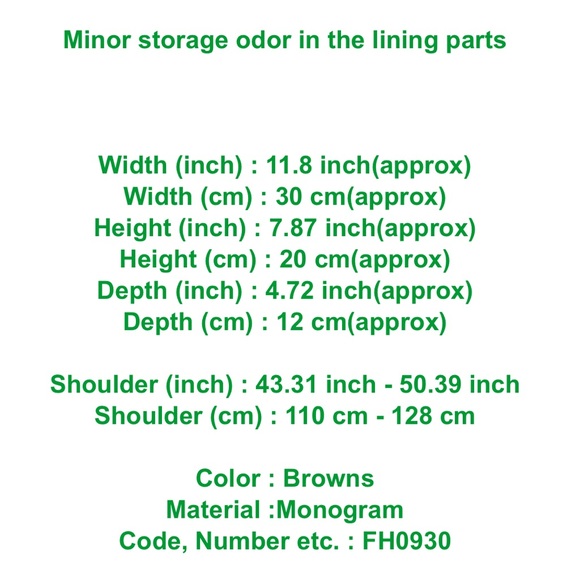🚨SOLD💕AUTHENTIC Louis Vuitton Saumur 30 Monogram - Picture 8 of 8