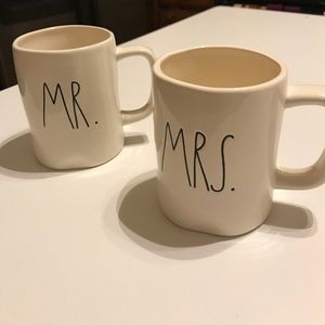NEW* "Mr." and "Mrs." Rae Dunn mugs