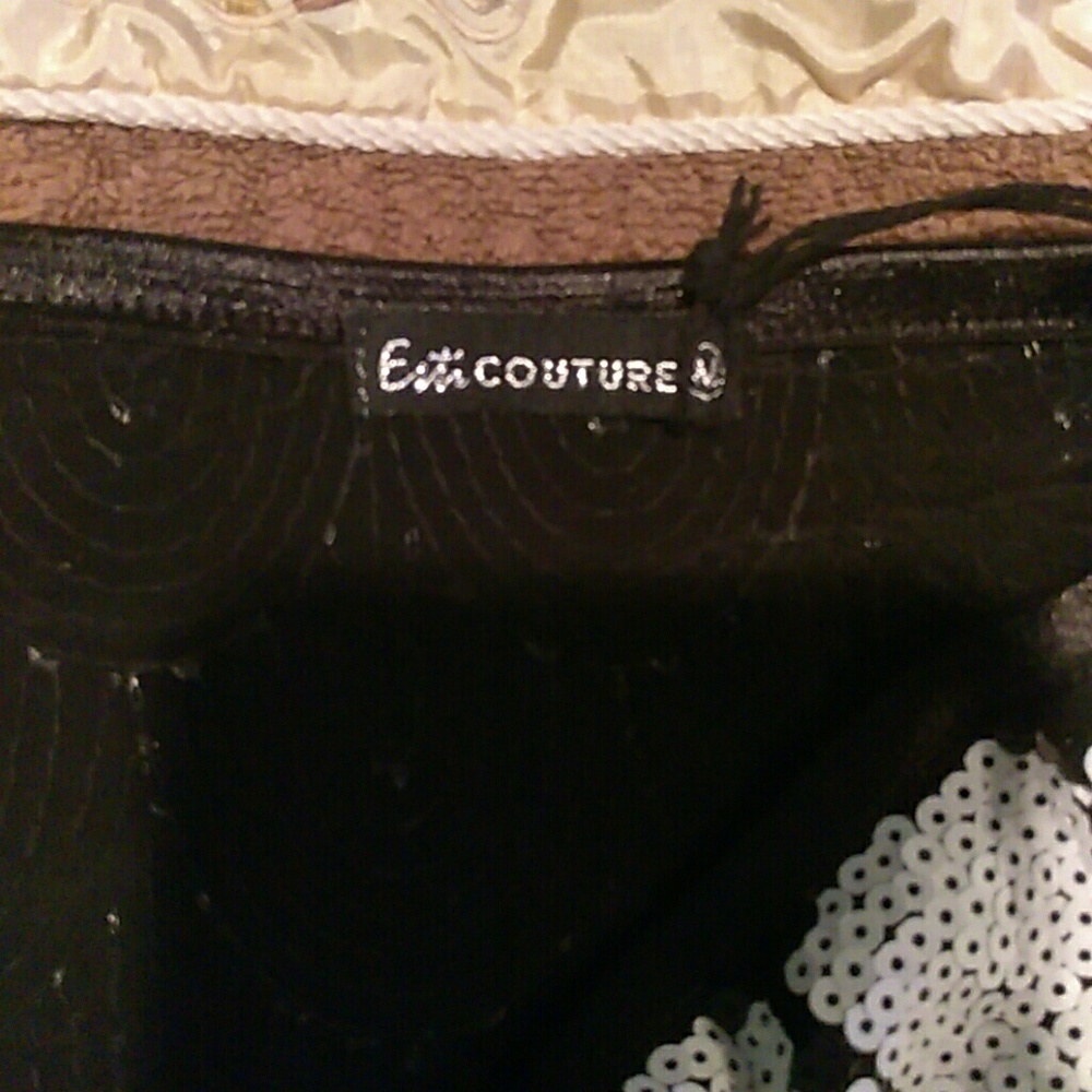 Sequin mini skirt - Picture 3 of 4