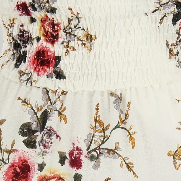 saleoff the shoulder floral maxi dress - Picture 5 of 7