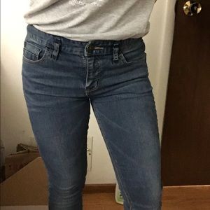 Free People Skinny Jeans Mid Rise