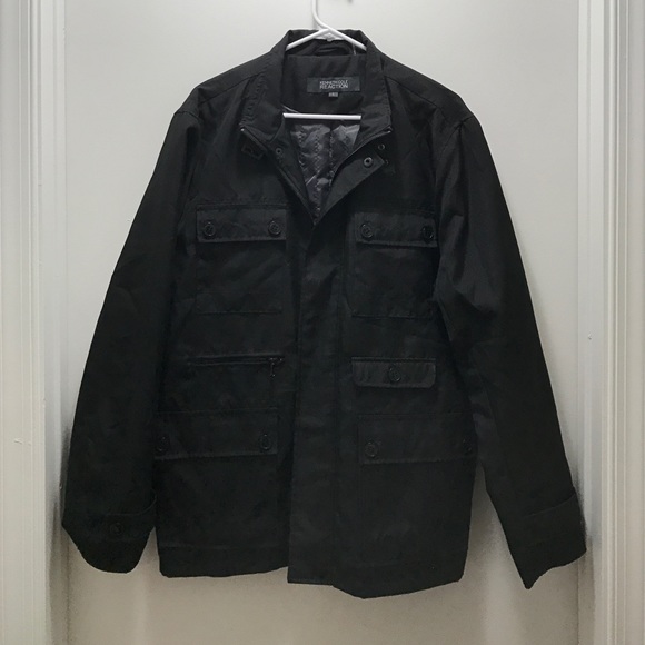 Men's 4 Pocket Soft Shell Coat - Picture 3 of 4