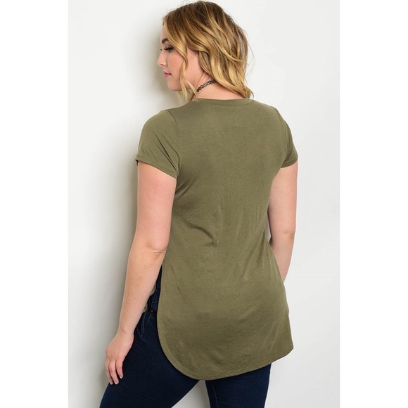 | EE+ | SIDE SLIT TEE | - Picture 2 of 4