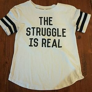 The struggle is real shirt