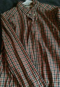Mens long sleeve flannel