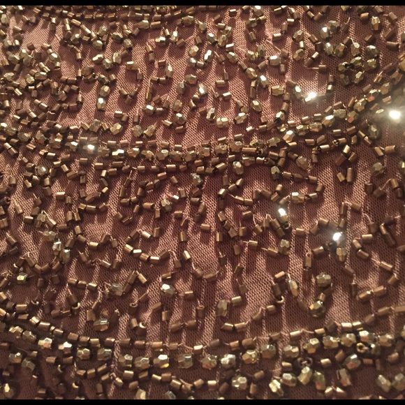 Beaded croped top GOLD - Picture 4 of 4