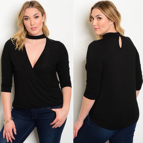 | EE+ | CHOKER WRAP FRONT TOP | - Picture 3 of 6