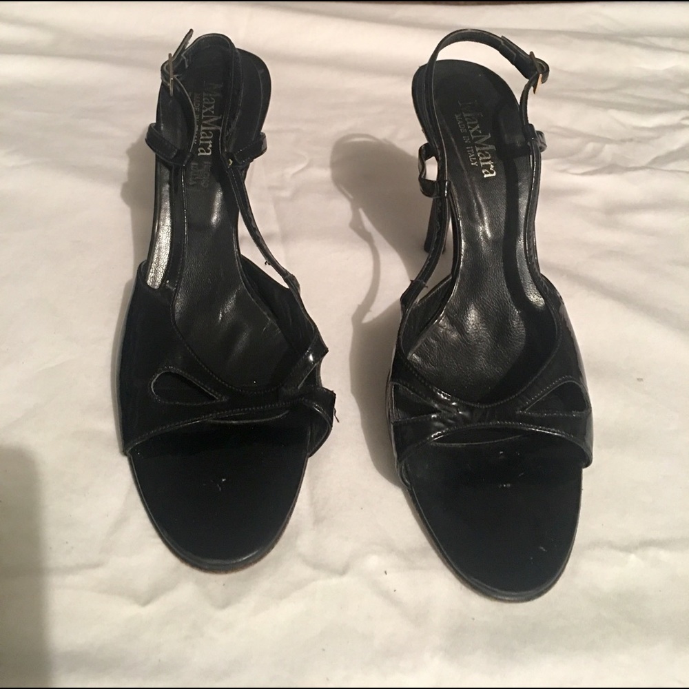 Black Max Mara Heels