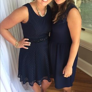 Adorable Navy Blue Dress