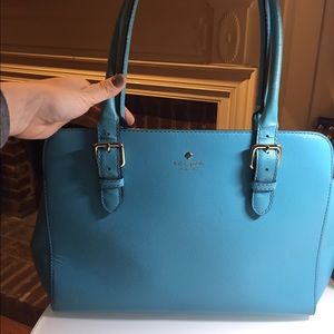 Preowned turquoise Kate Spade bag