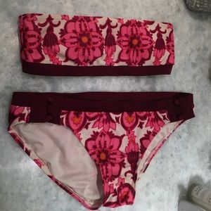Juicy couture bandeau bathing suit