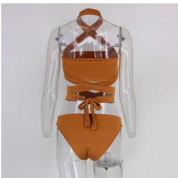 NEW! 3-piece Multiple Wrap Bikini - Picture 6 of 8