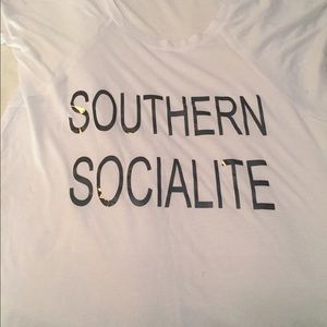 Custom print dolman shirt