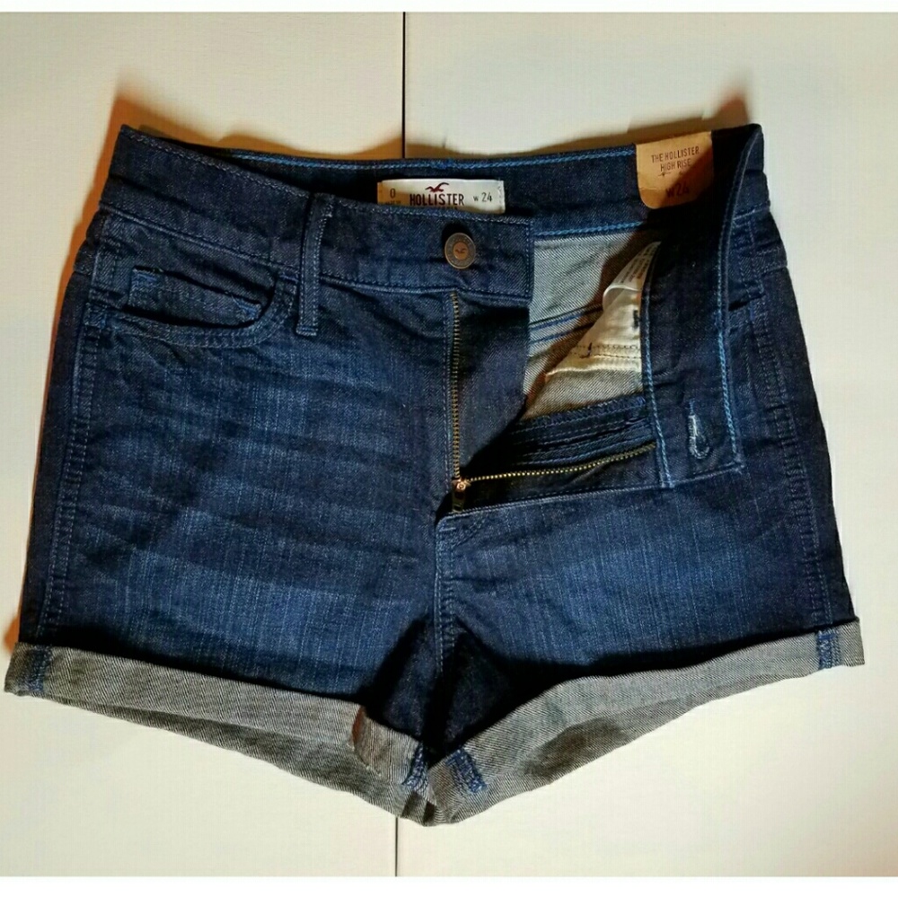 High waisted short shorts