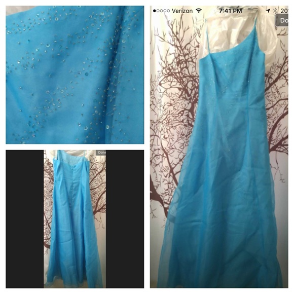 Strapless BEAUTIFUL blue - Picture 4 of 7