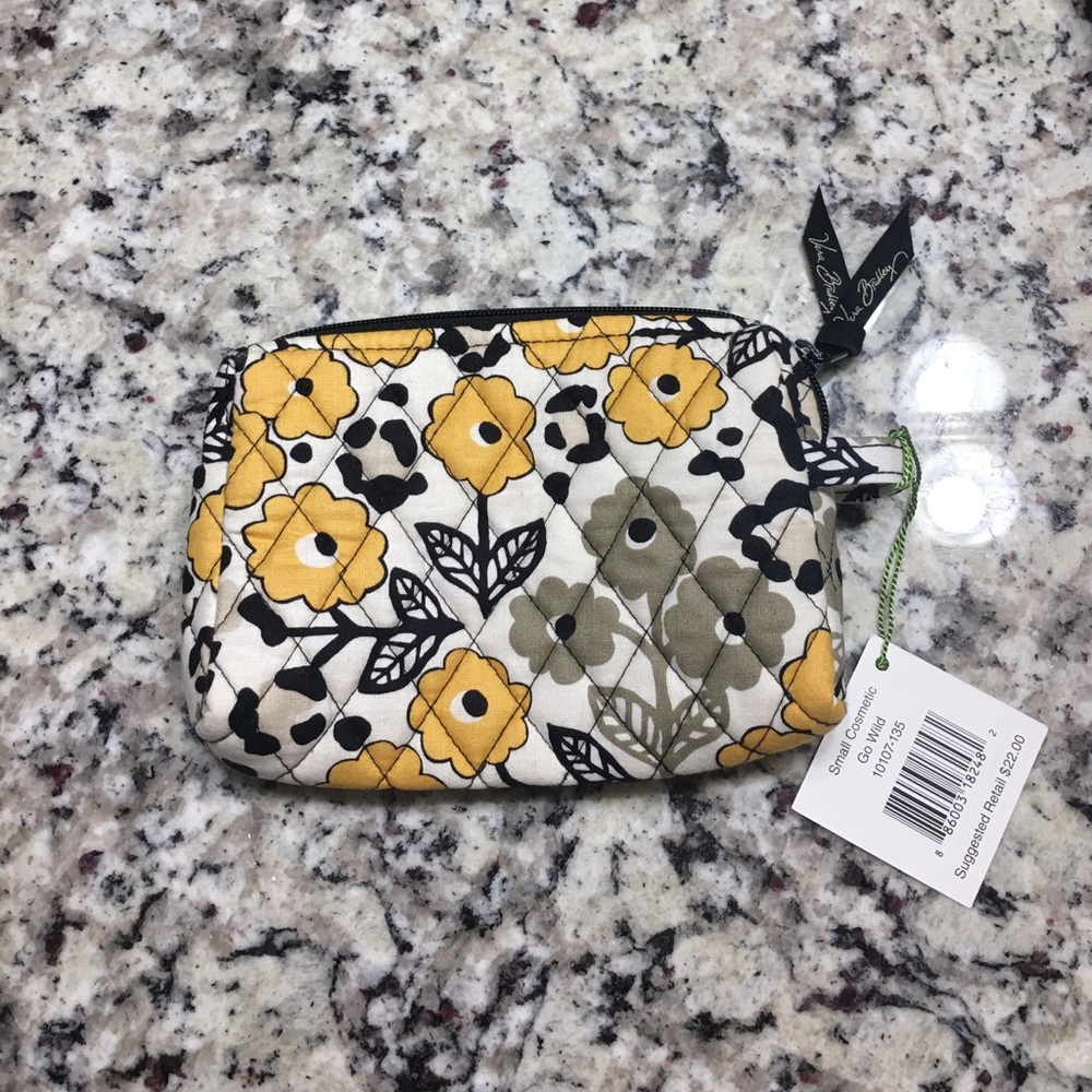 Vera Bradley small cosmetic bag