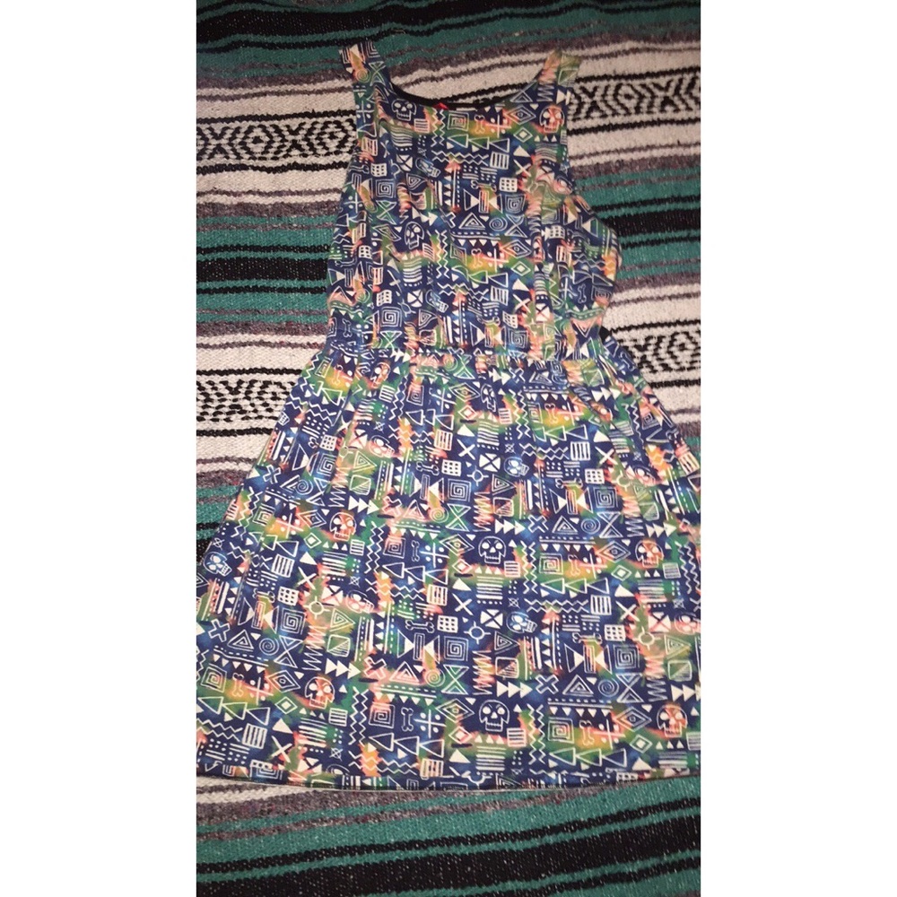 Aztec Print Dress (L)