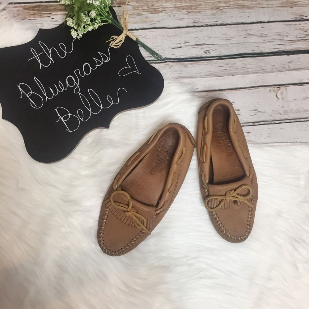 Minnetonka moccasins Slip On Shoes Leather