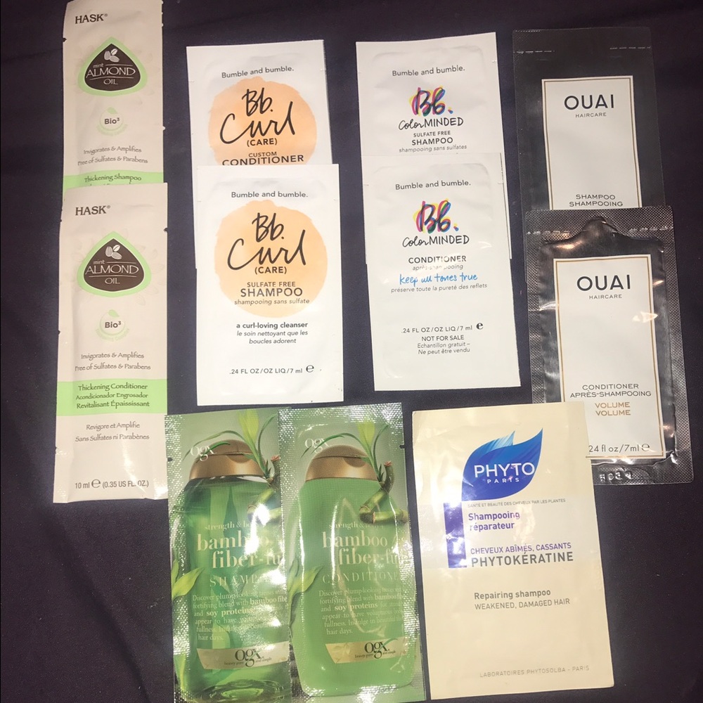 Shampoo & conditioner