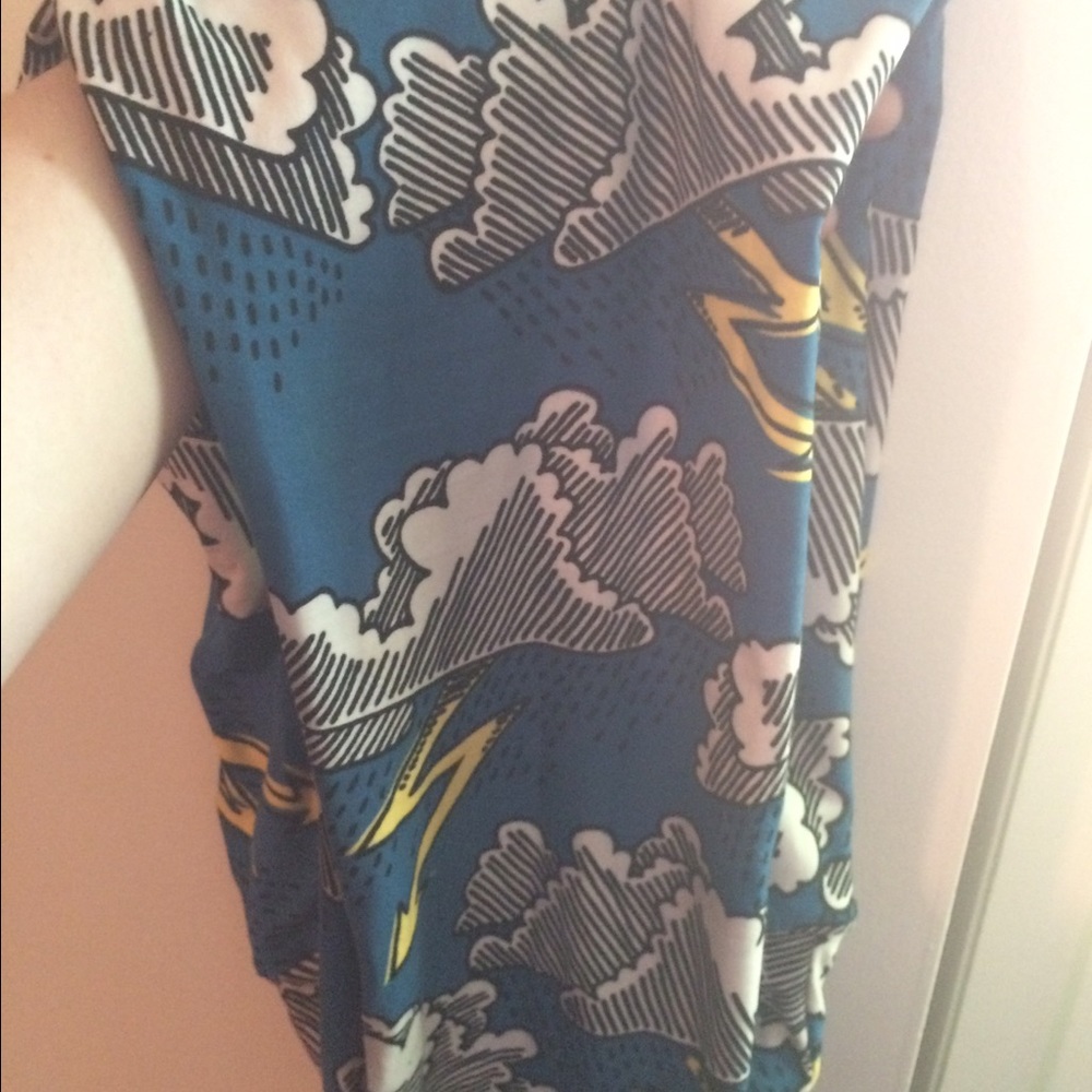 Lularoe TC thunderstorm leggings