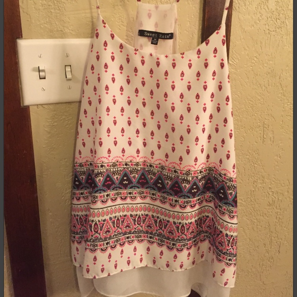 Sweet Rain size M strappy tank