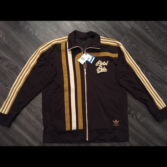 Rare "pistol Pete" adidas track jacket - Picture 1 of 3