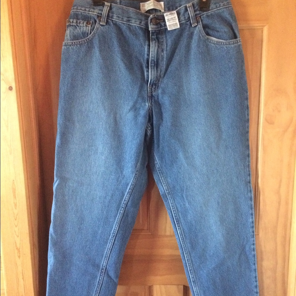 Medium wash denim jeans