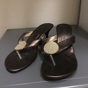 Dark Brown Sandals