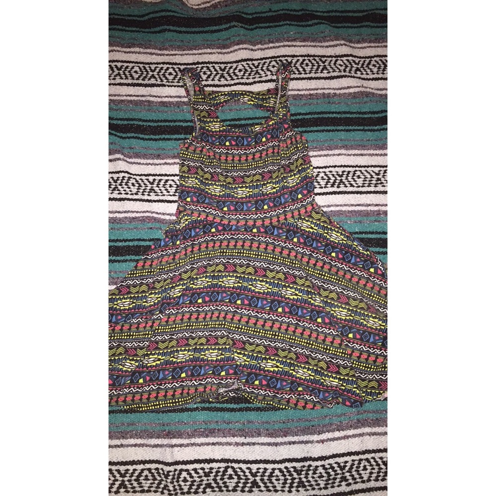 Tribal Print Skater Dress (M)