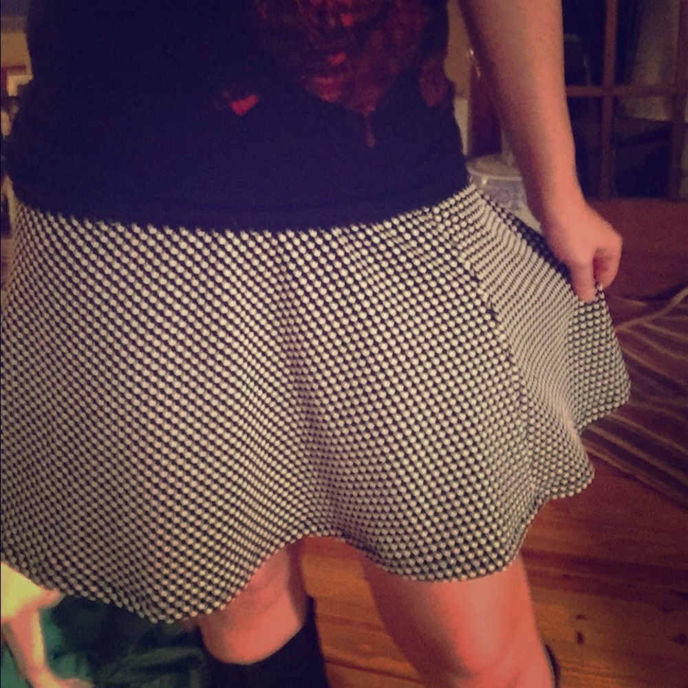Polka Dot Skater Skirt