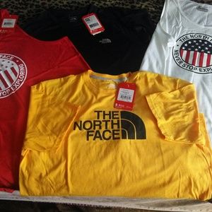 THE NORTH FACE BUNDLE,  4 BRANDNEW SHIRTS