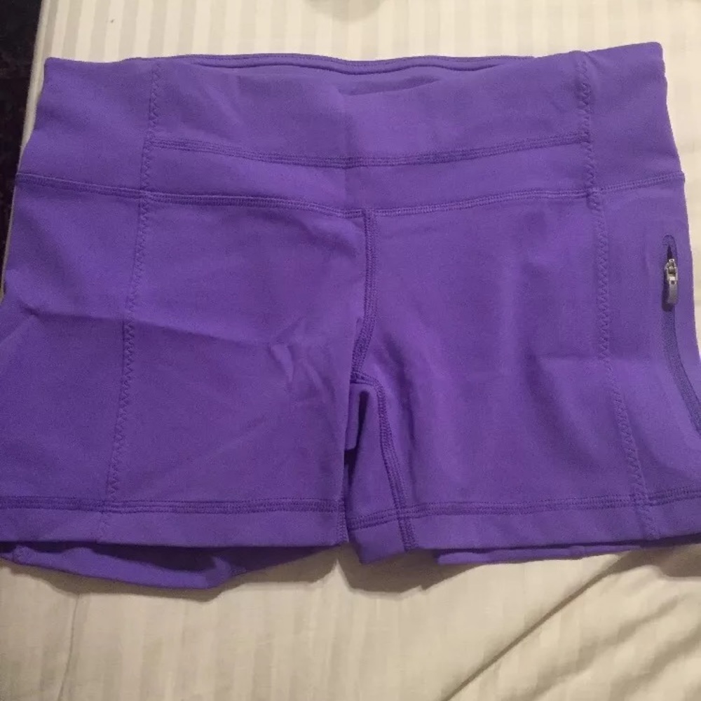 Lululemon Run Track Short Power Purple Size 8