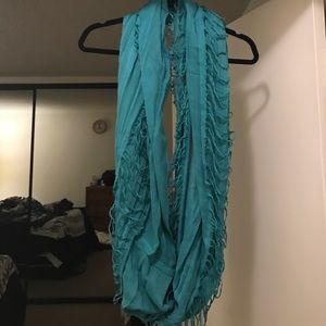 Turquoise scarf