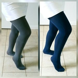 ☡☡☡ BUNDLE ☡☡☡ of 2 thik tights  solid colors