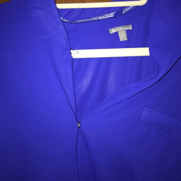 Charlotte rise high low blouse nwt - Picture 3 of 4