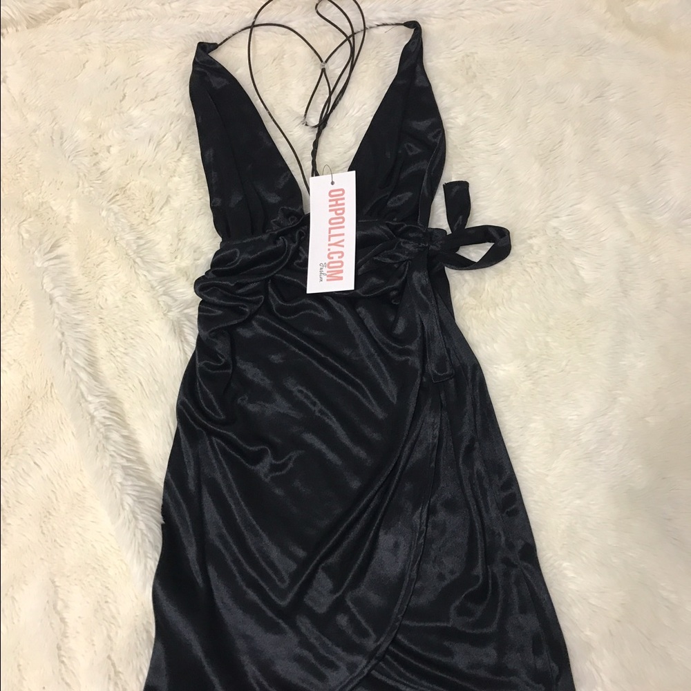 Black Backless Dress