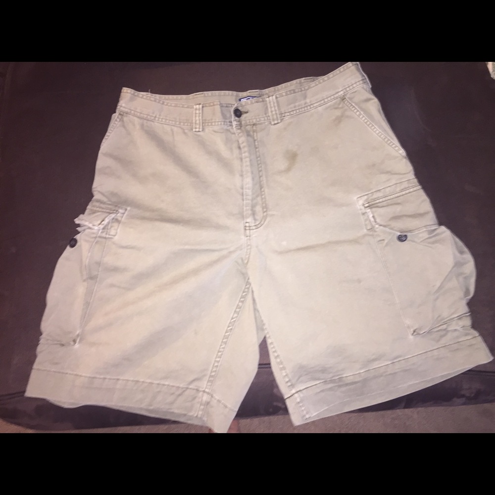 Men's polo chino cargo shorts