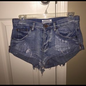 One Teaspoon jean shorts