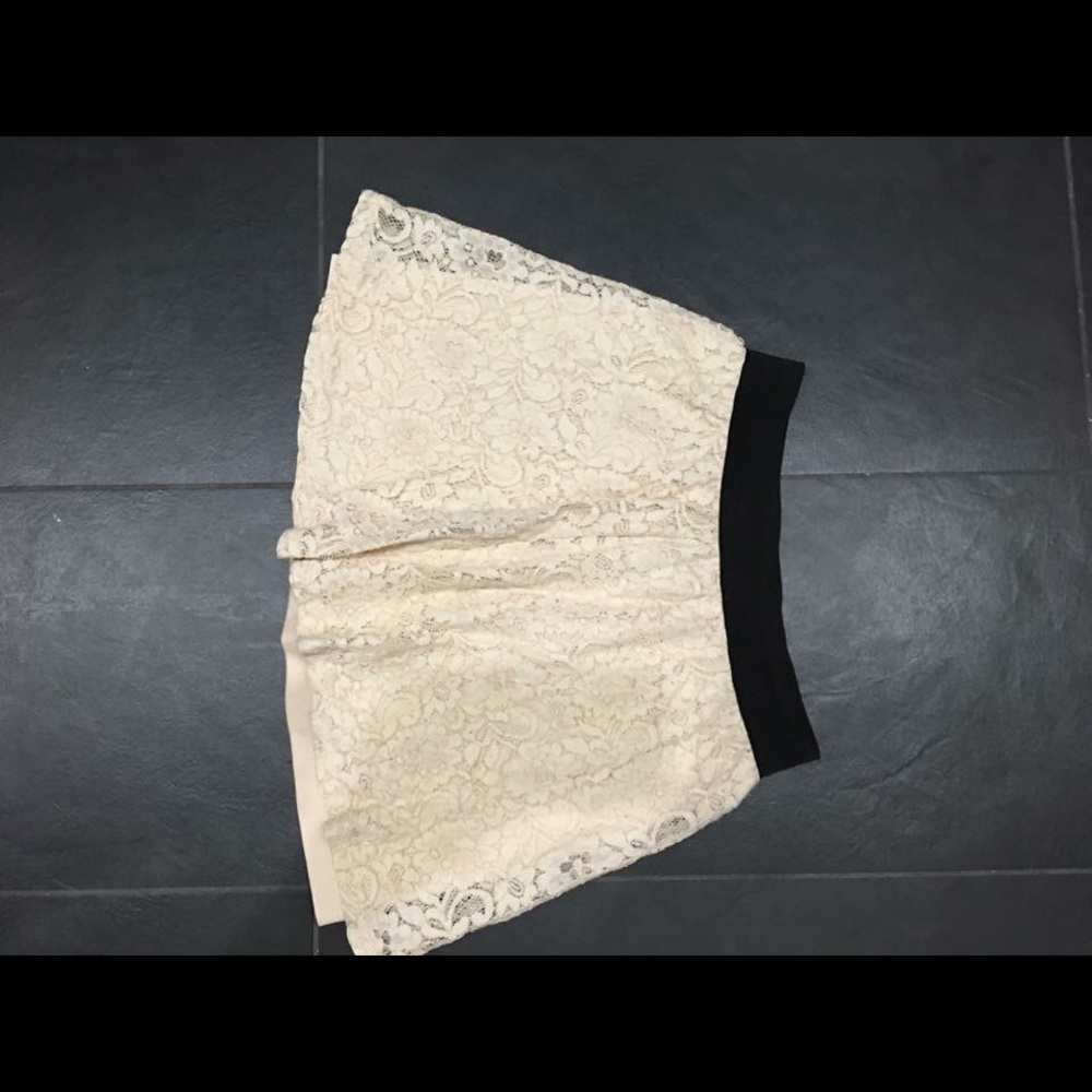 Cream Skirt