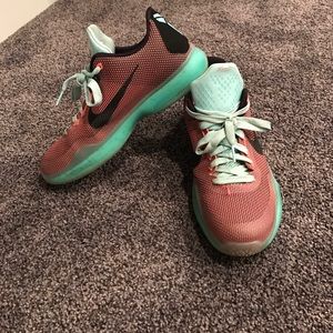 Kobe's, youth boys, peach and mint color